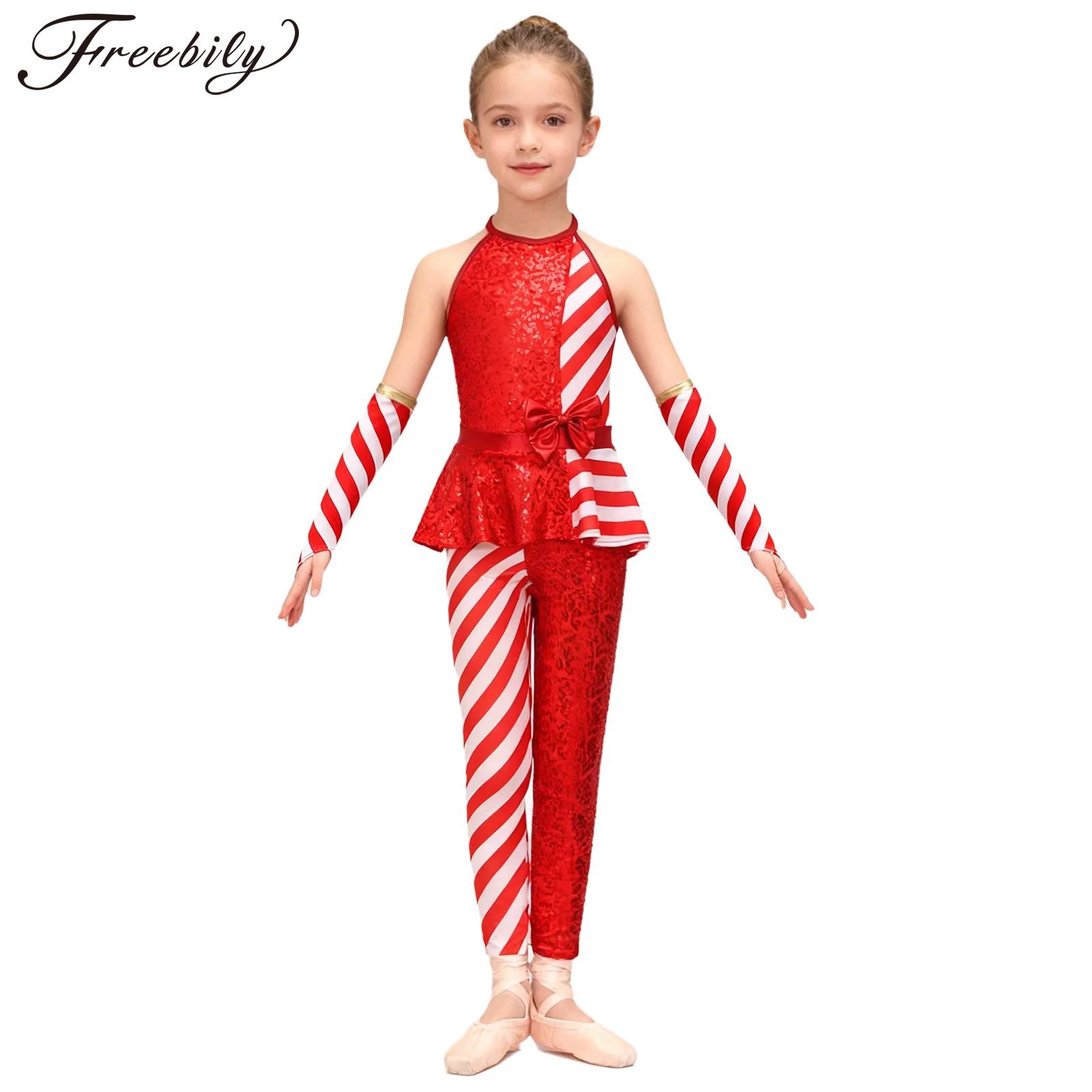 Elf Costume Christmas - Girls Christmas Candy Cane Costume Santa