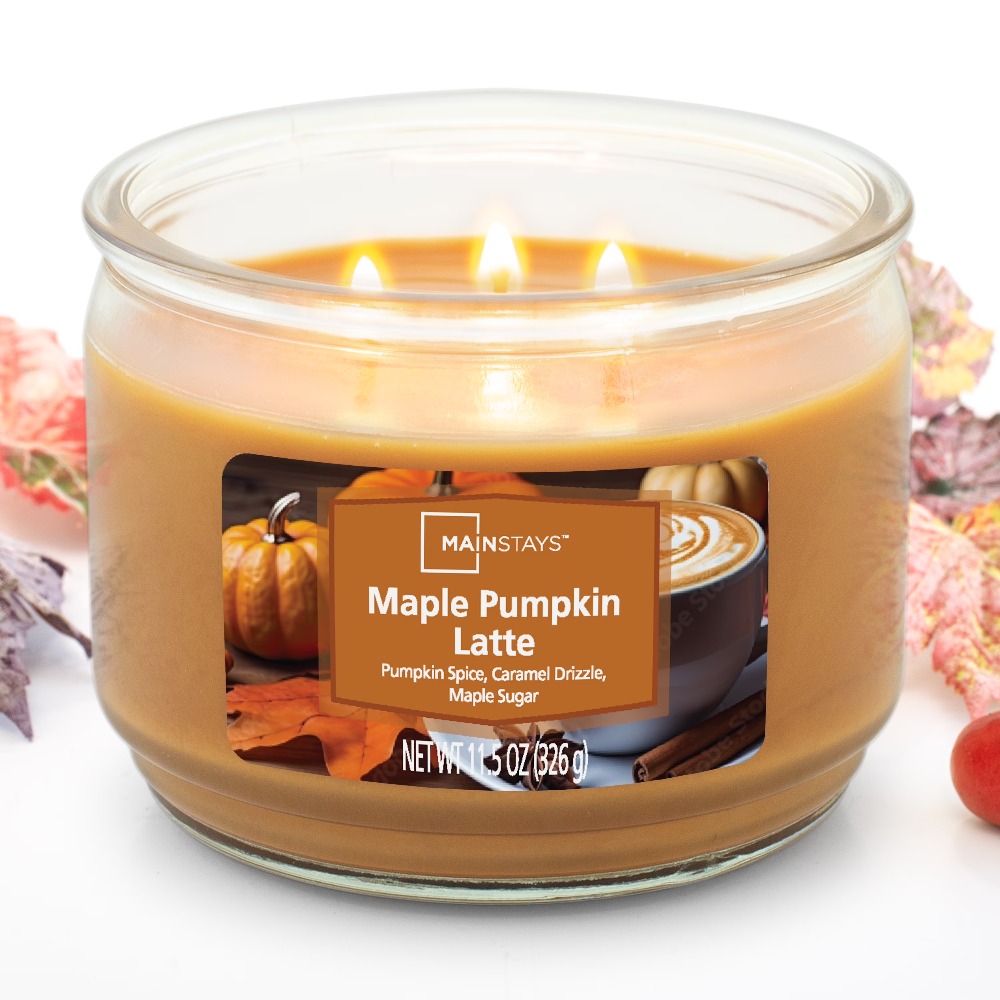 Maple Pumpkin Latte Scented Tr - Holiday Candle Set ulasan dan harga