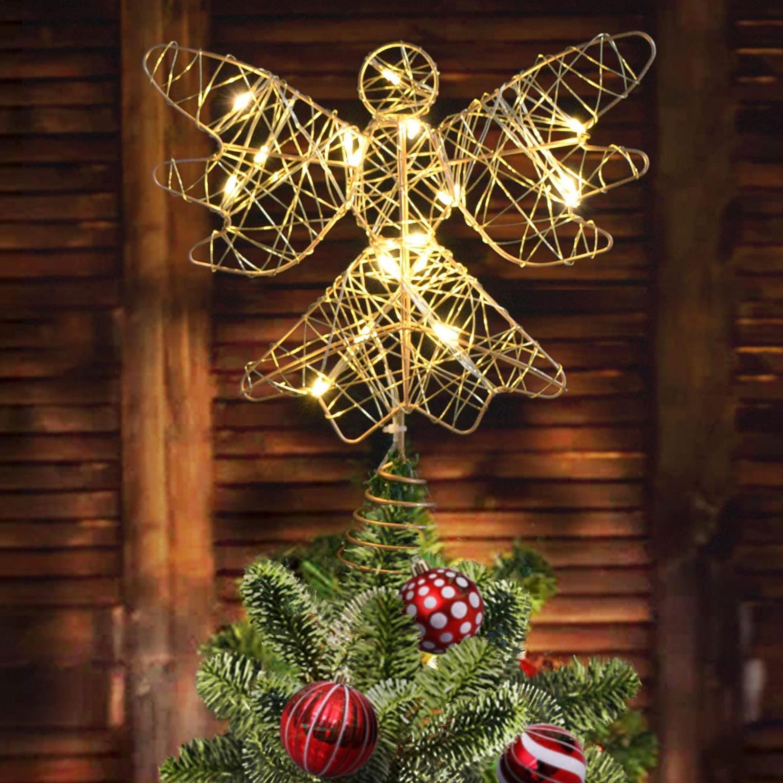 Christmas Tree Topper Lighted  - Star Tree Topper ulasan dan harga