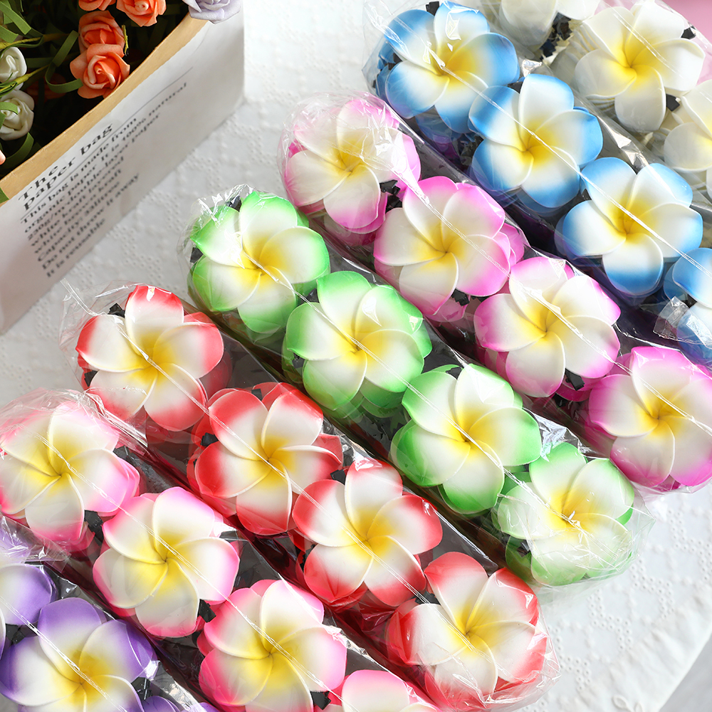 10PCS Hawaiian PE Foam Plumeri - Christmas Wreath Fake ulasan dan harga