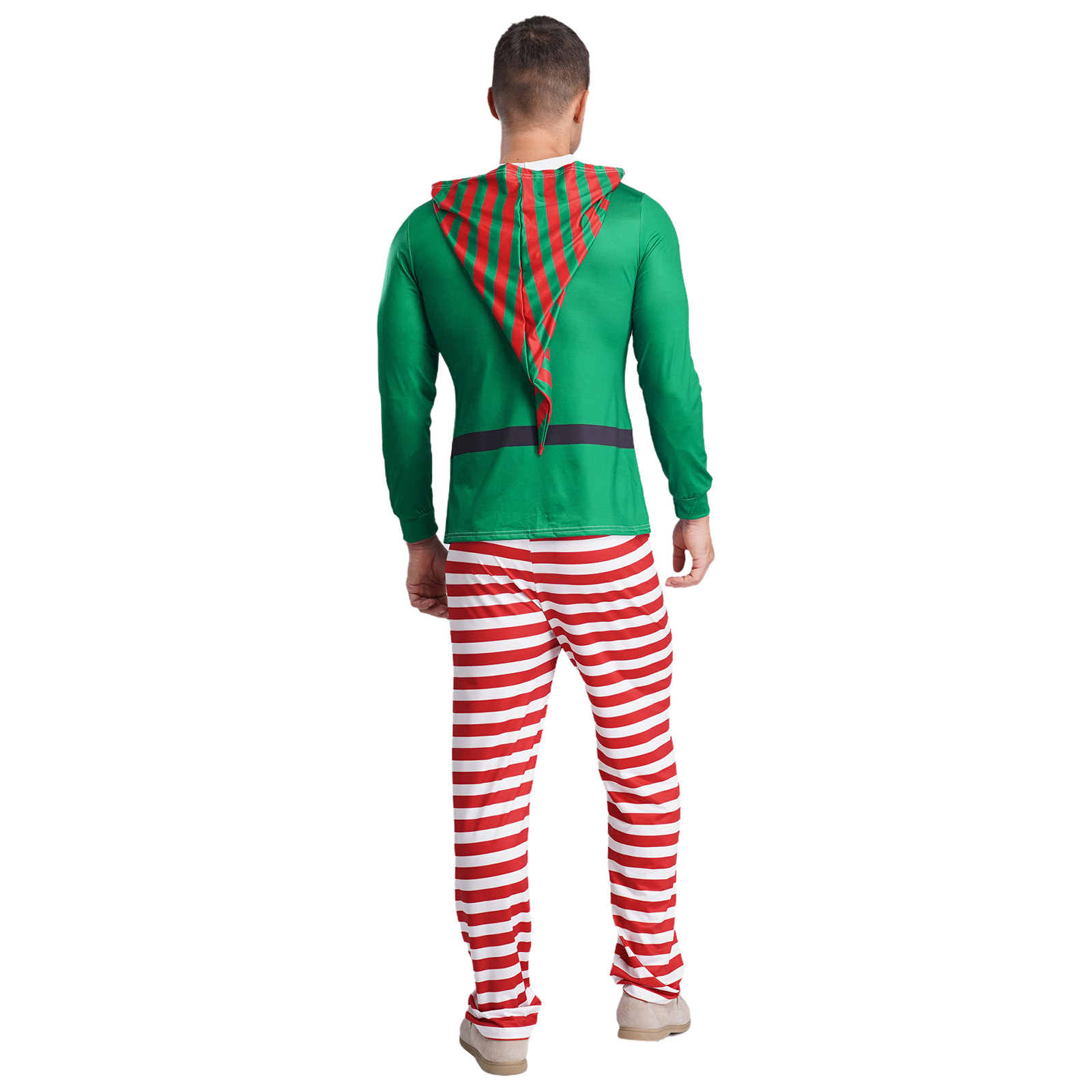 Men Christmas Elf Pajamas Part - Elf Costume Christmas ulasan dan harga