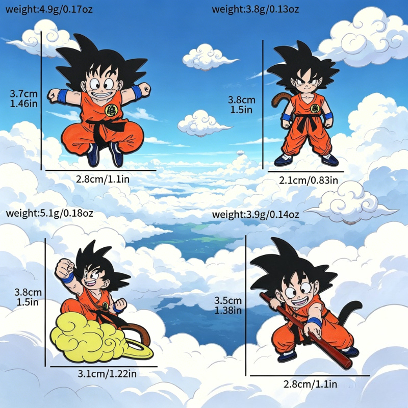 Dragon Ball Son Goku  cute met - Ornament Ball Set ulasan dan harga