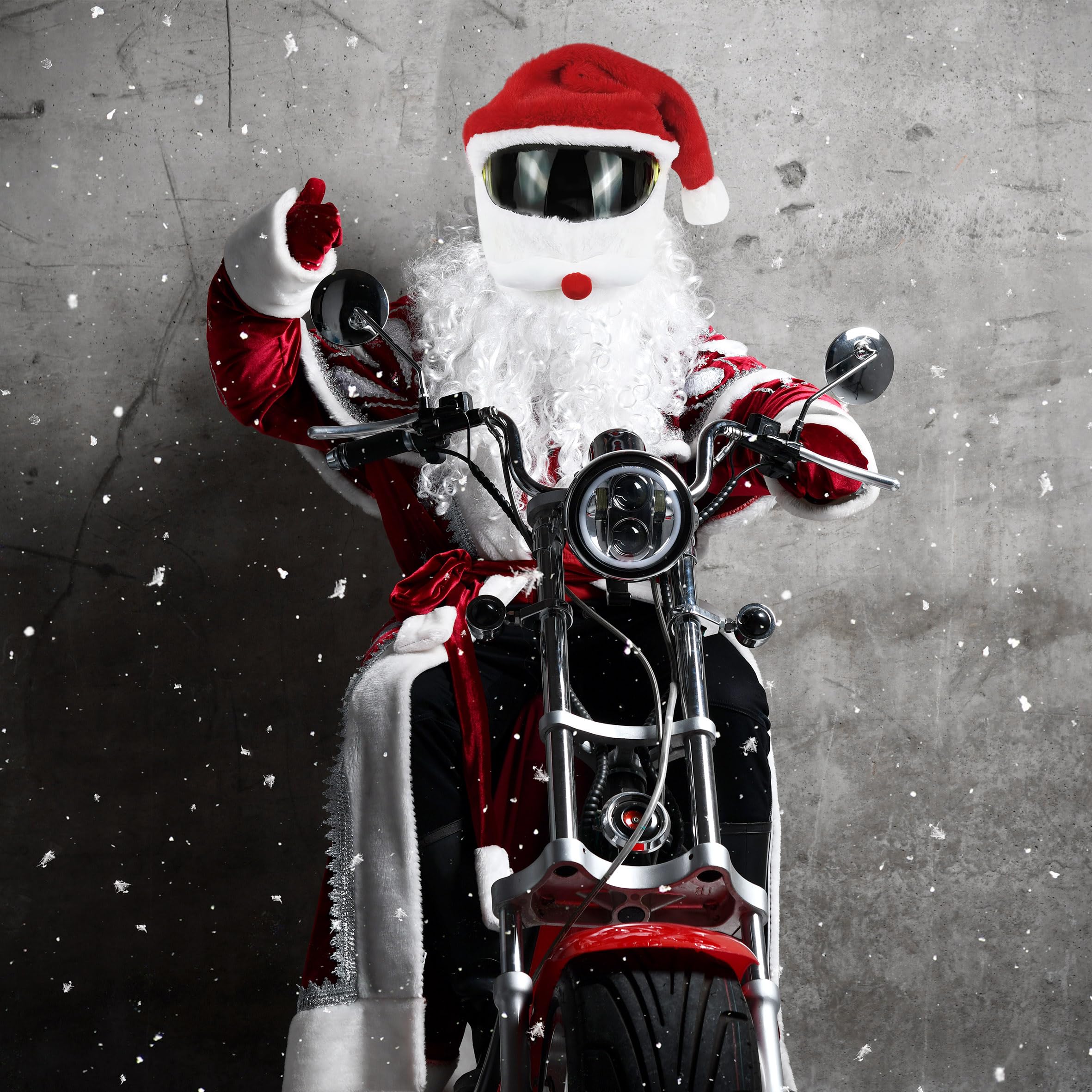 Christmas & Halloween Personal - Santa Hat Plush ulasan dan harga