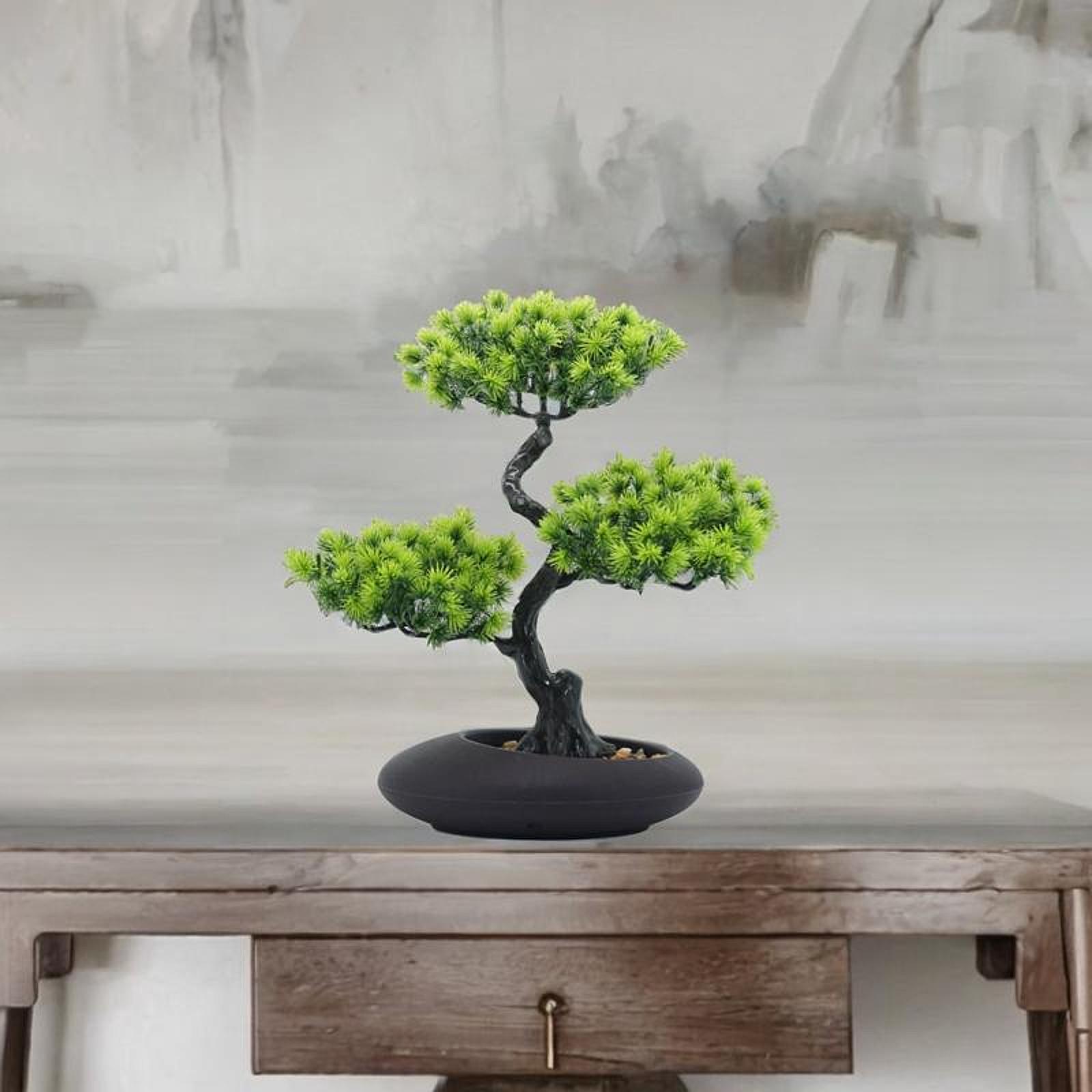 Artificial Potted Greeting Pin - Christmas Tree Artificial ulasan dan harga