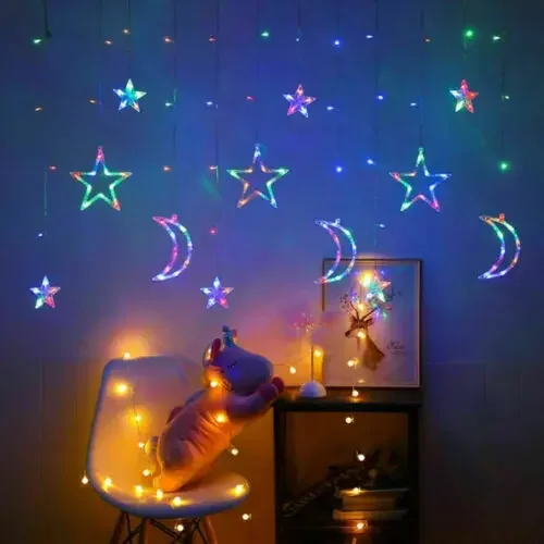 LED Fairy String Window Curtai - Led Fairy String Lights ulasan dan harga
