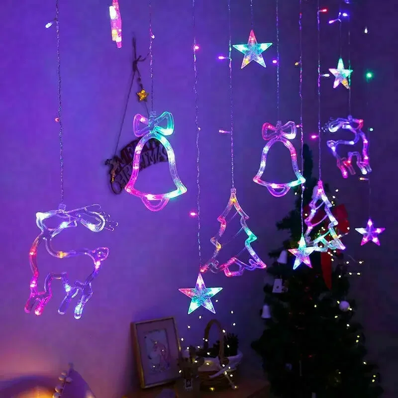 LED Fairy String Window Curtai - Led Fairy String Lights ulasan dan harga