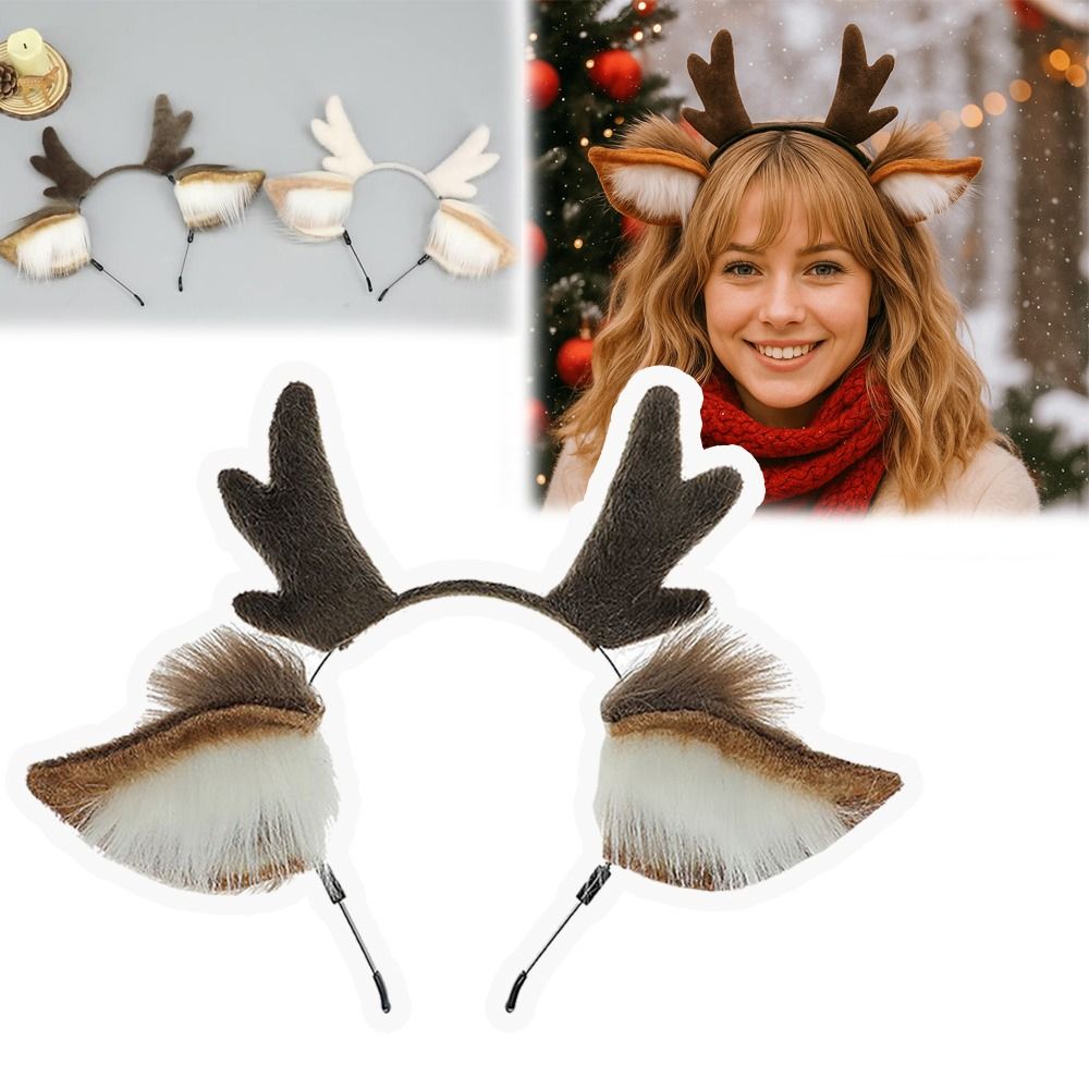 Lolita Deer Ears Reindeer Antl - Reindeer Antlers Headband ulasan dan harga