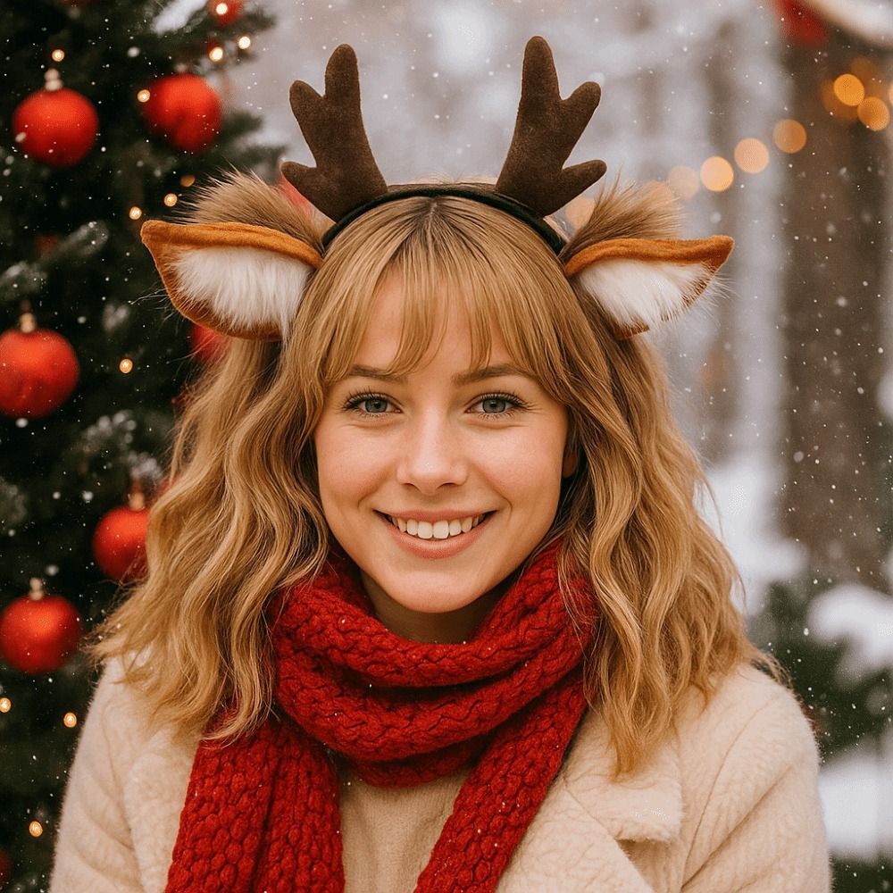 Lolita Deer Ears Reindeer Antl - Reindeer Antlers Headband ulasan dan harga