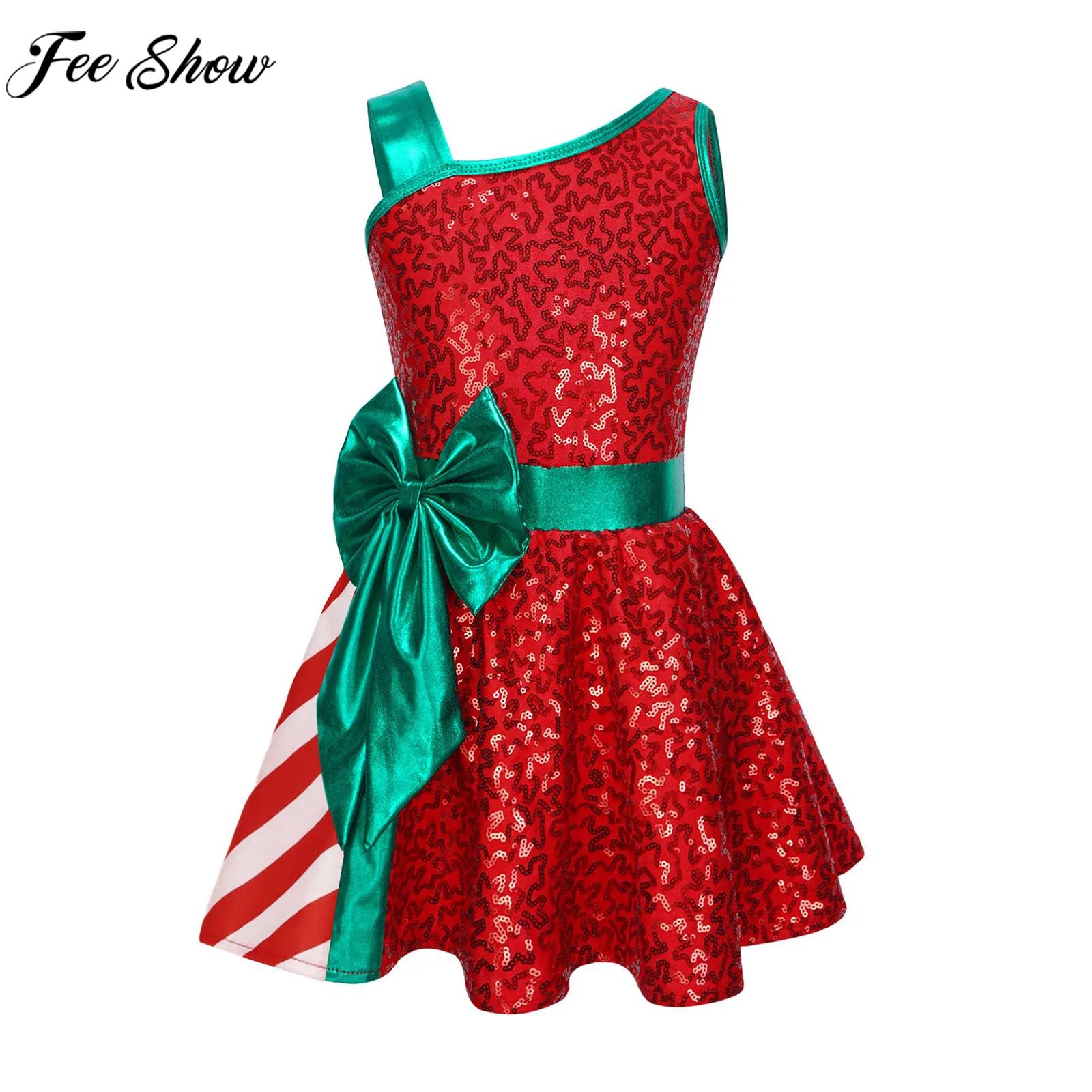 Kids Girls Christmas Ballet Da - Elf Costume Christmas ulasan dan harga