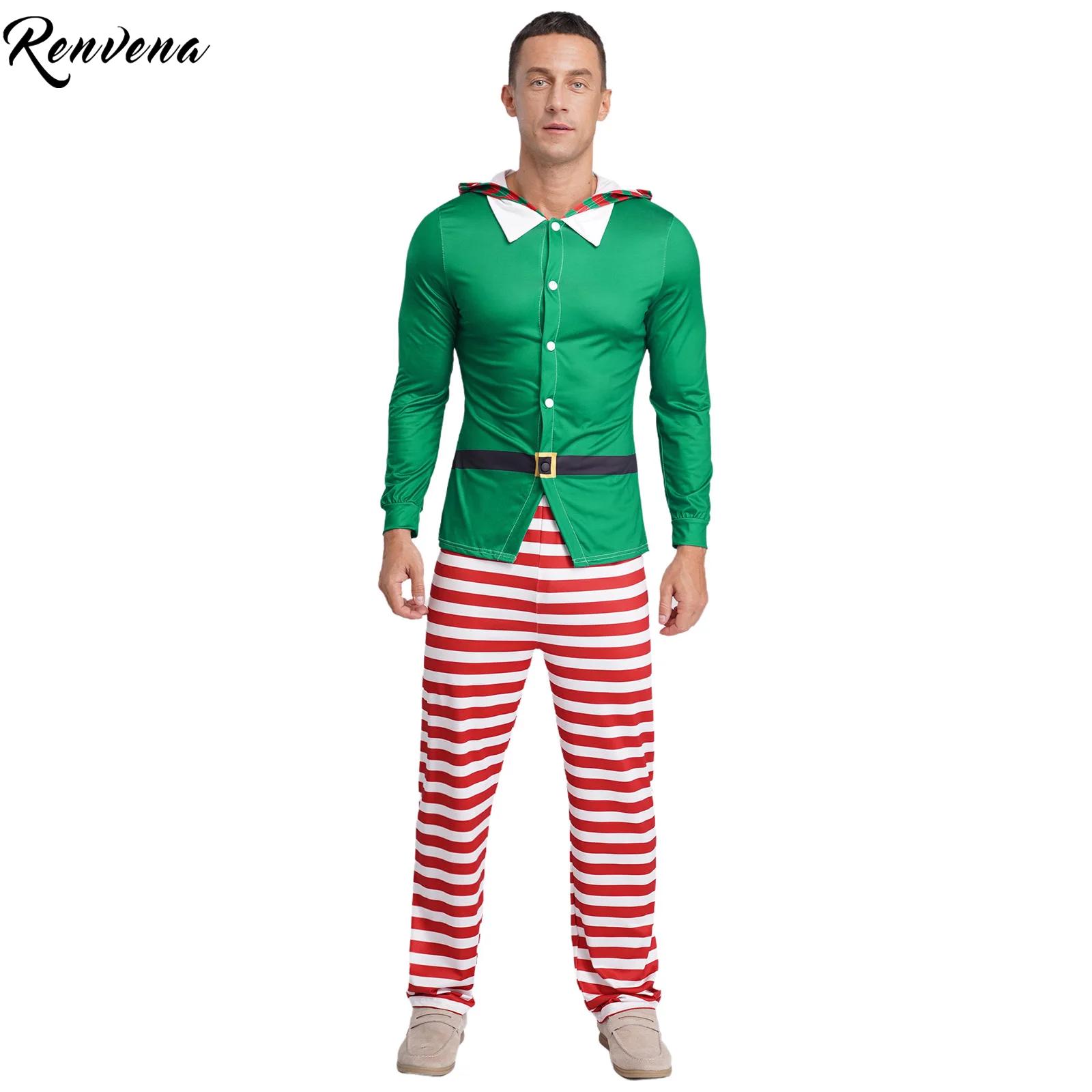 Mens Christmas Elf Party Cospl - Elf Costume Christmas ulasan dan harga