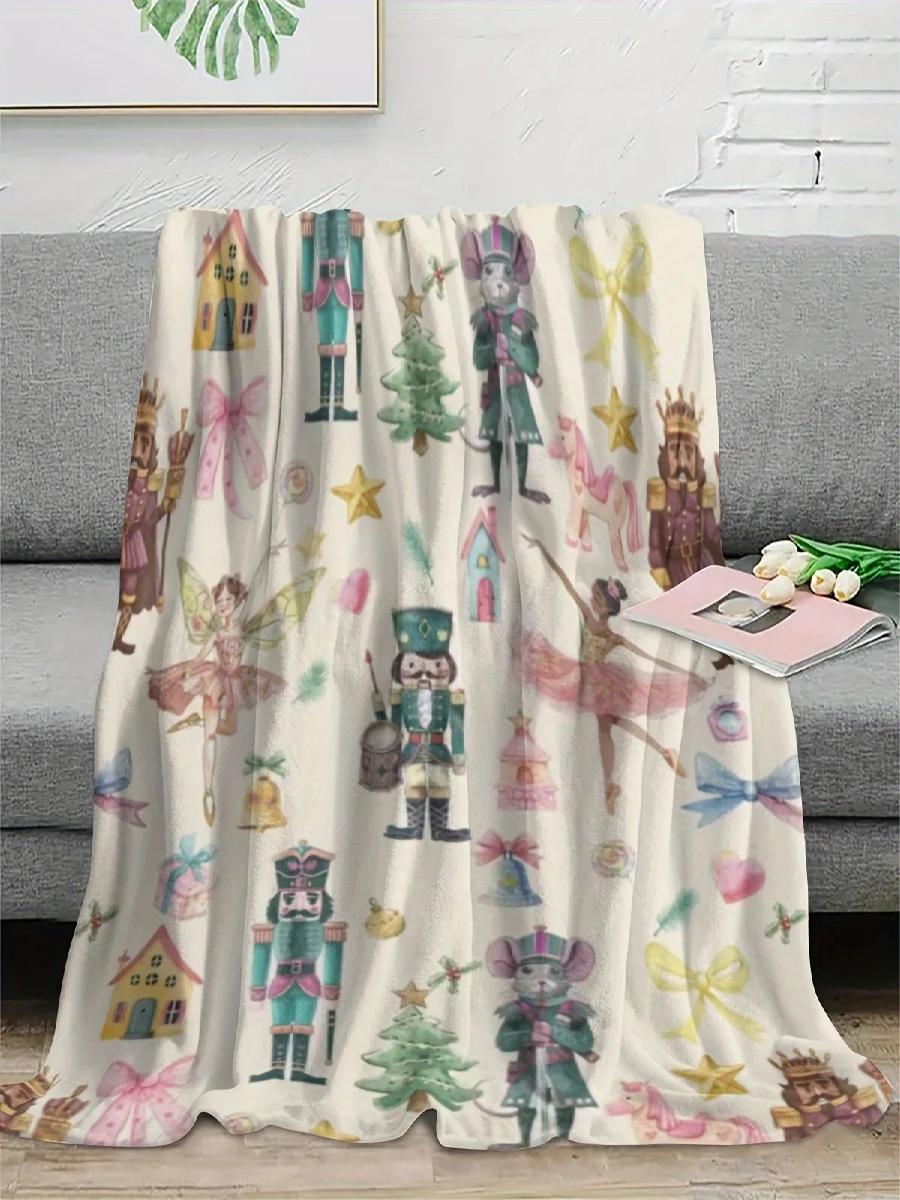 Christmas Nutcracker Ballet Fl - Christmas Throw Blanket ulasan dan harga